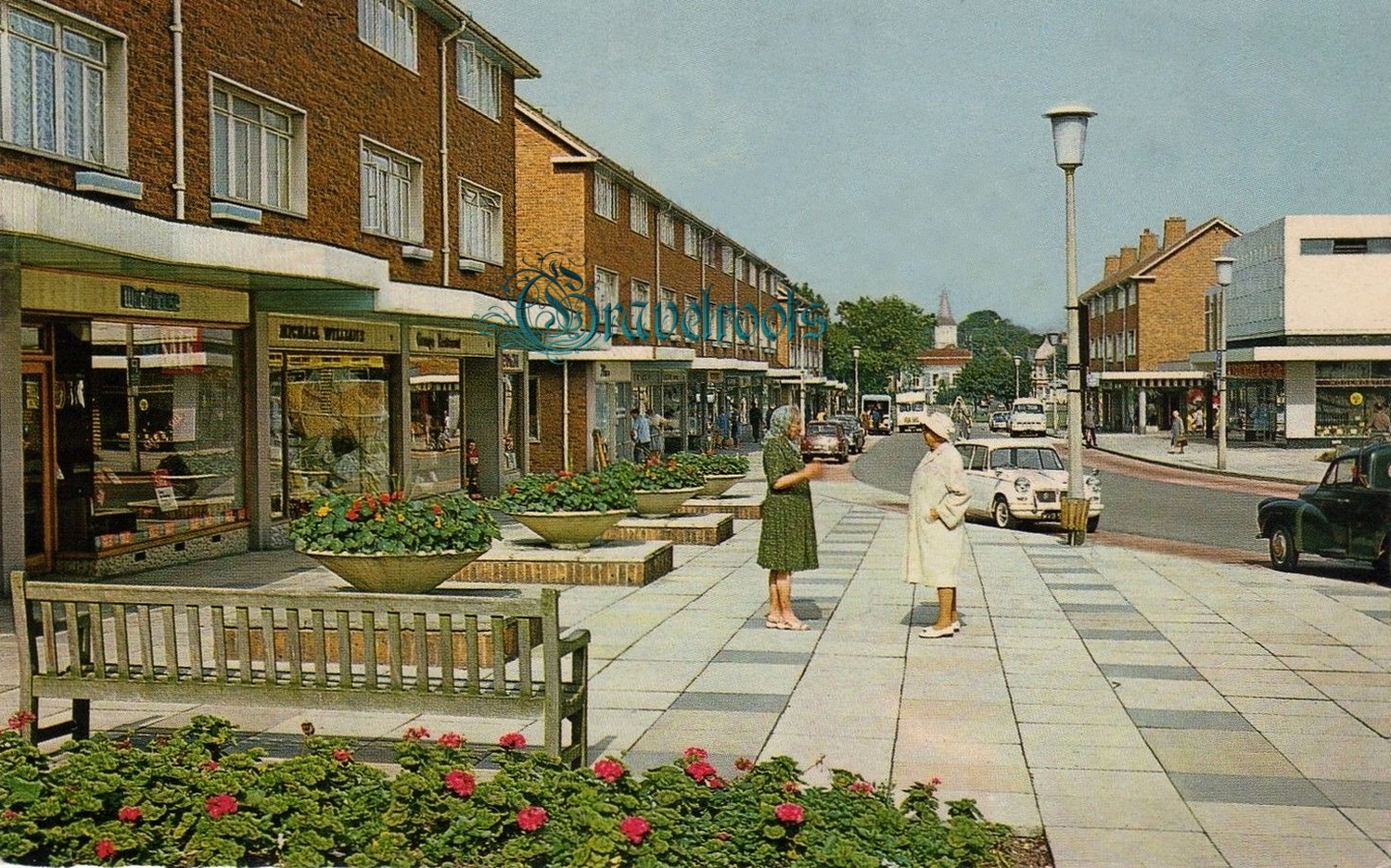 Old photo of Southwick Square, Sussex - click image below to return