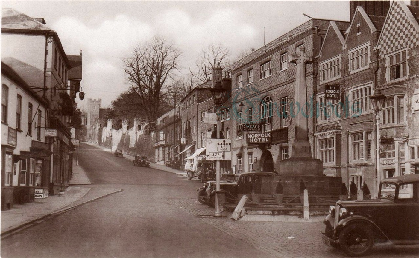  old photos of High Street, Arundel, Sussex - click image below to return