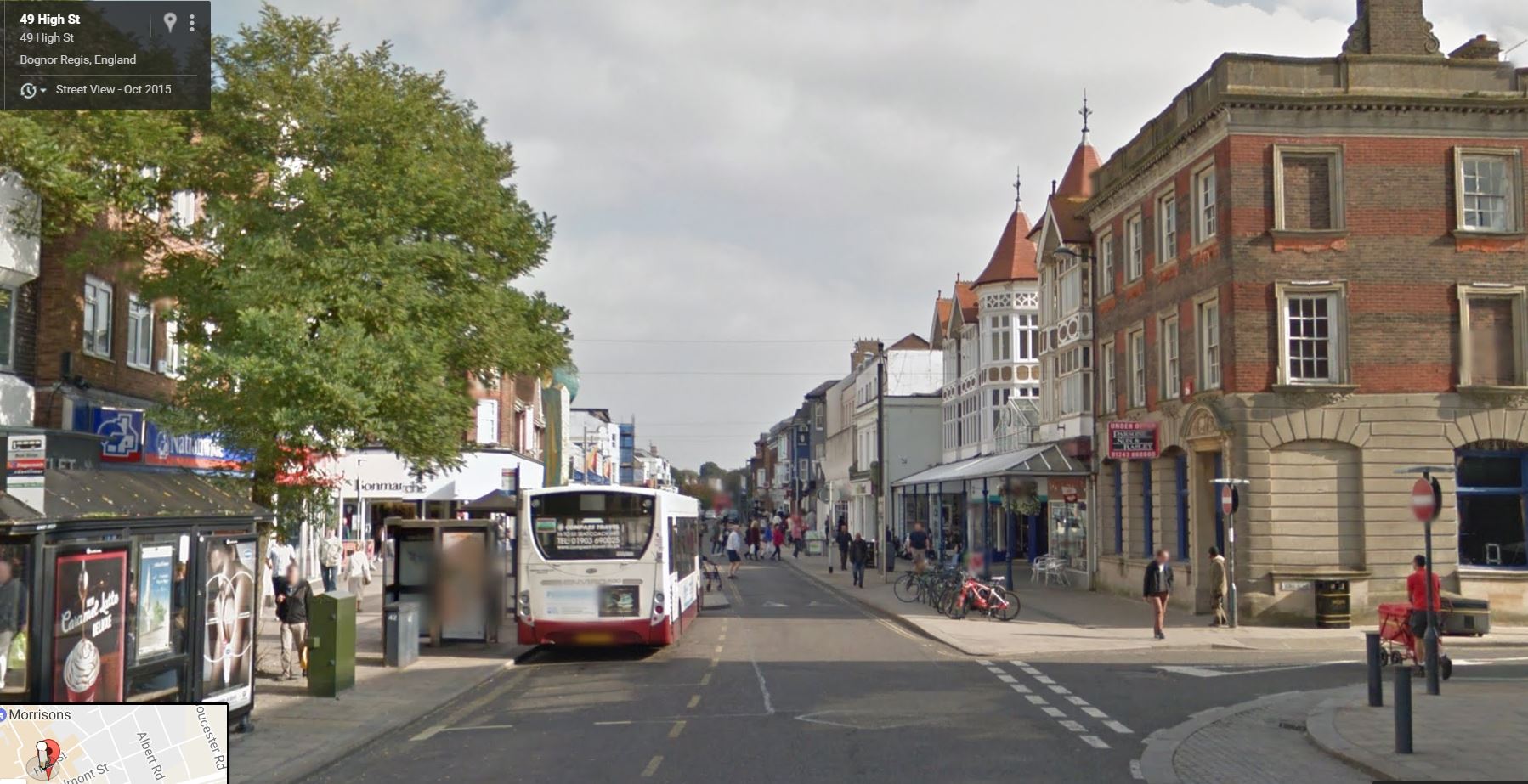 High Street, Bognor, Sussex - click image to return