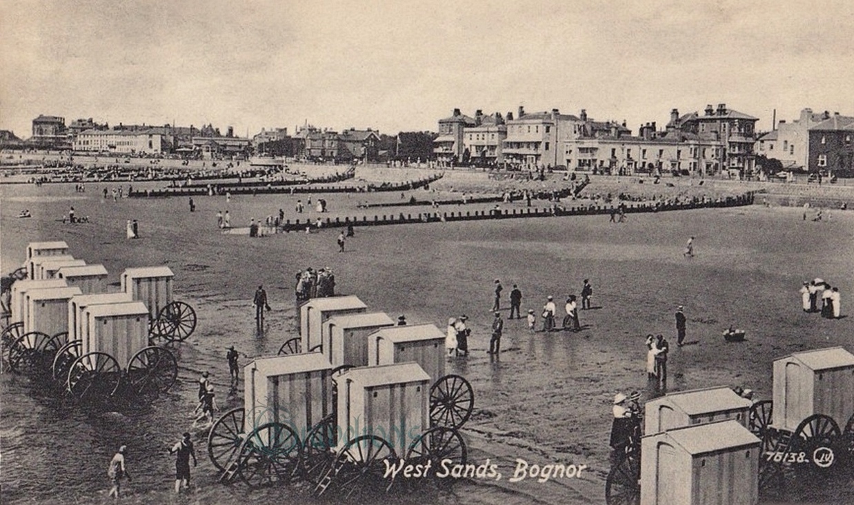 Old photo of Bognor Regis, Sussex - click to return