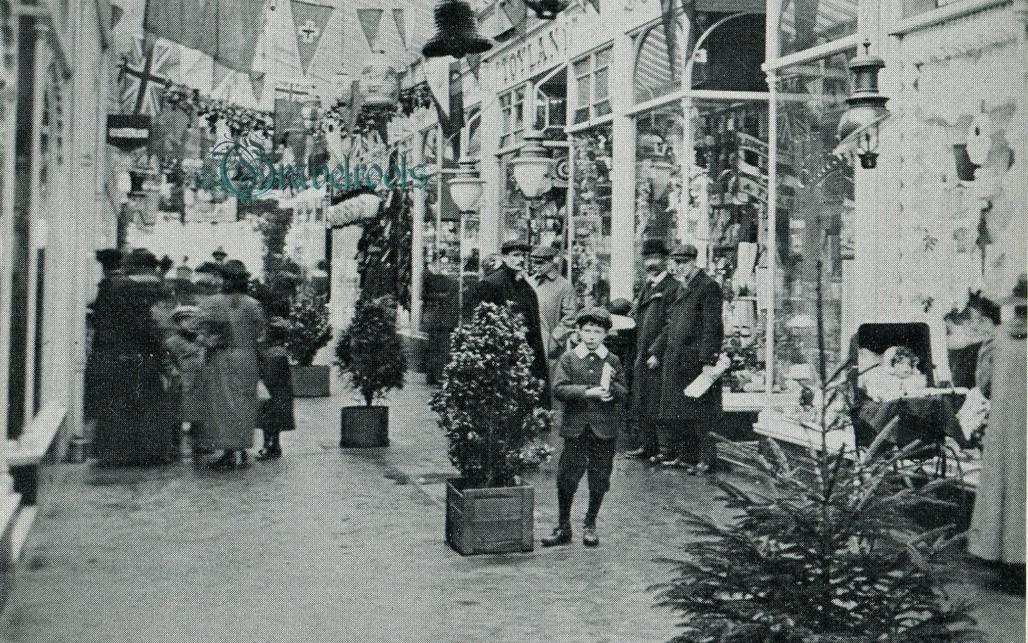 Old photo of the Arcade, Bognor Regis, Sussex - click image below to return