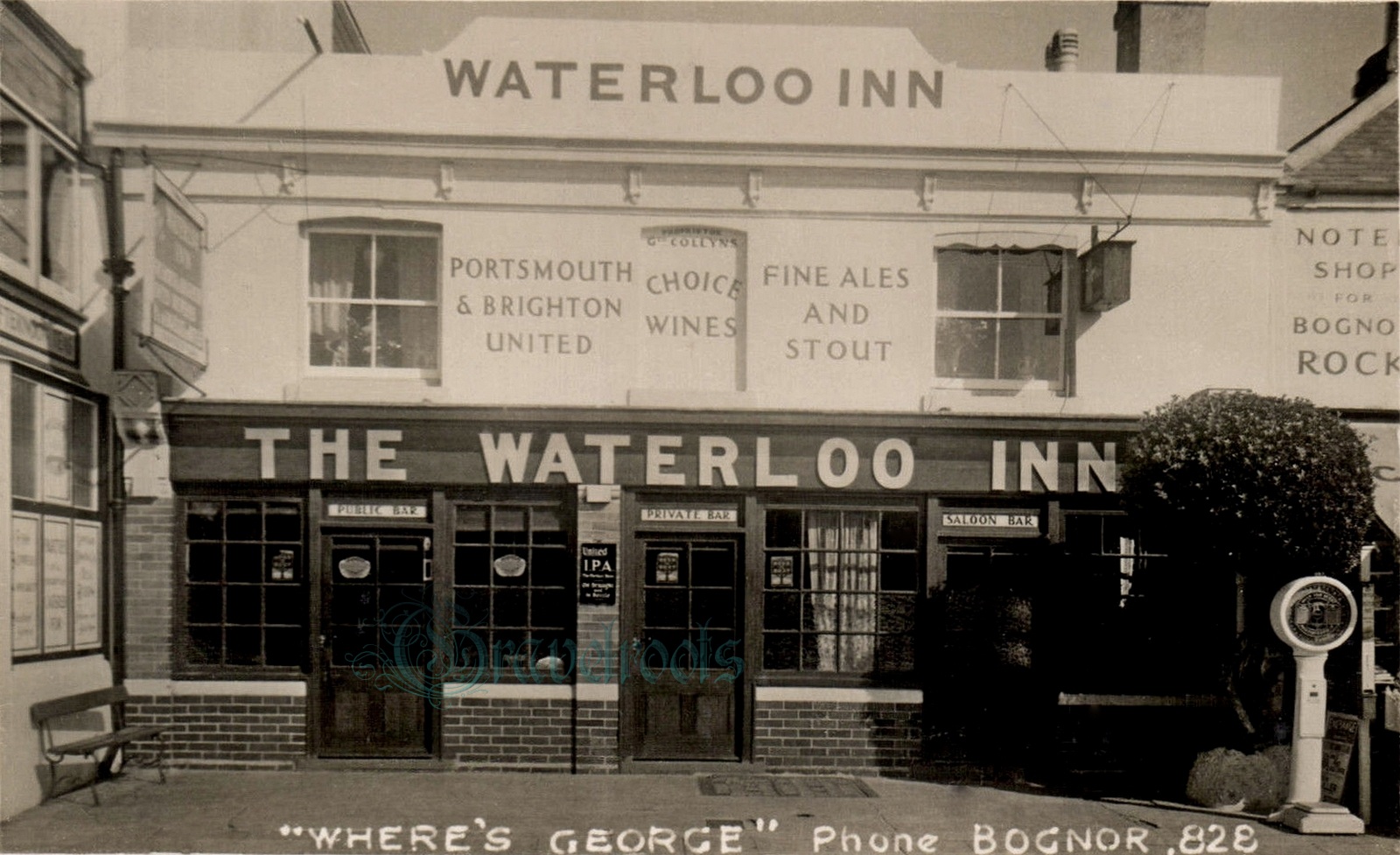 old photos of Waterloo Inn, Bognor Regis, Sussex - click image below to return