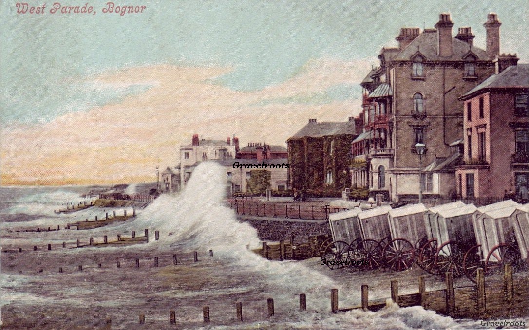Old photo of Bognor Regis, Sussex - click to return