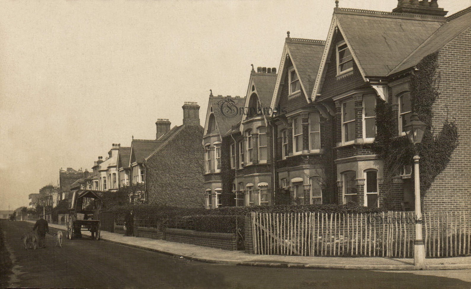Old photo of Aldwick Road, Bognor Regis, Sussex - click image below to return