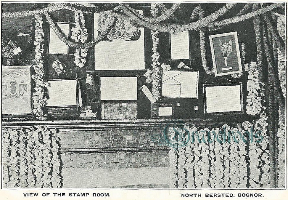 Old photo of Stamp House, North Bersted, Bognor Regis, Sussex  - further images below