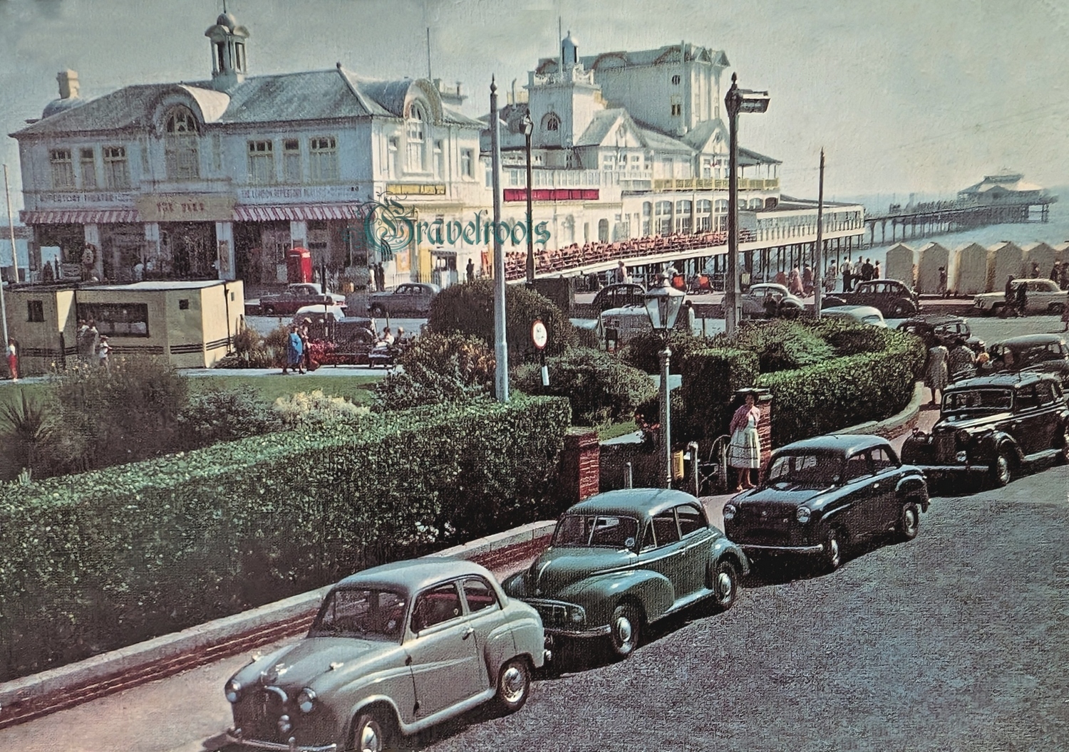 Old photo of Waterloo Gardens & Pier, Bognor Regis, Sussex - click to return