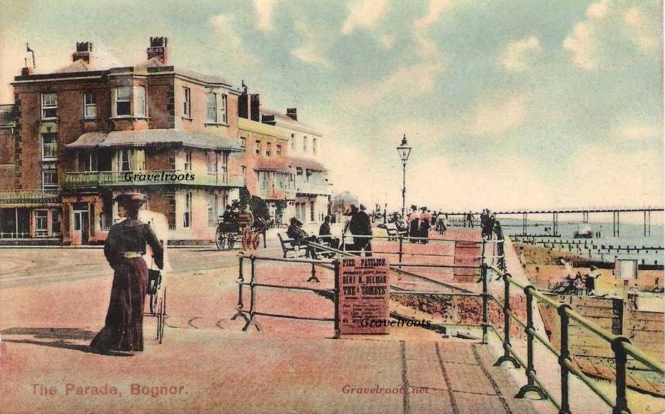 Old photo of Bognor Regis, Sussex - click to return