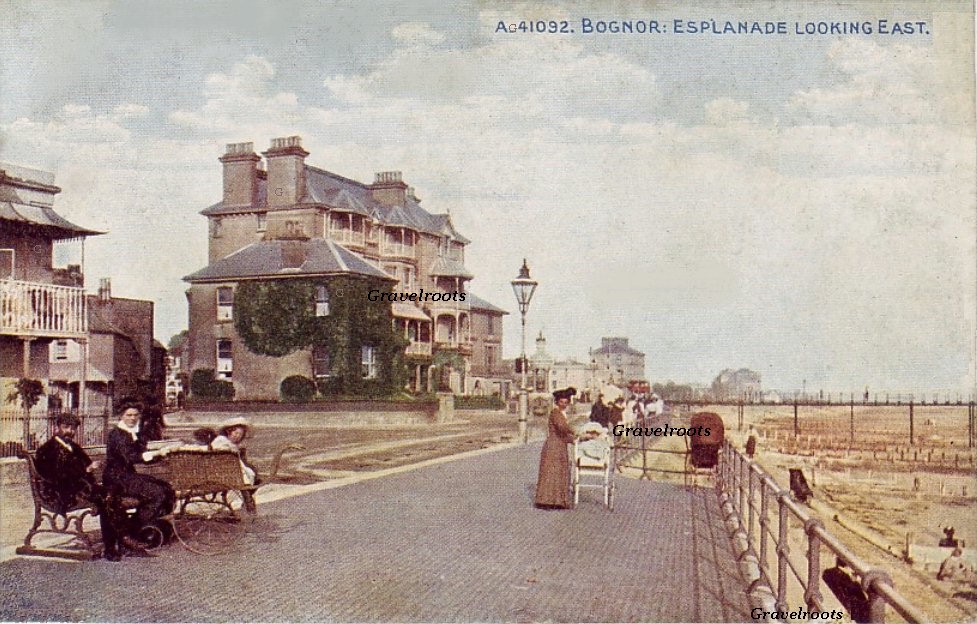 Old photo of Bognor Regis, Sussex - click to return