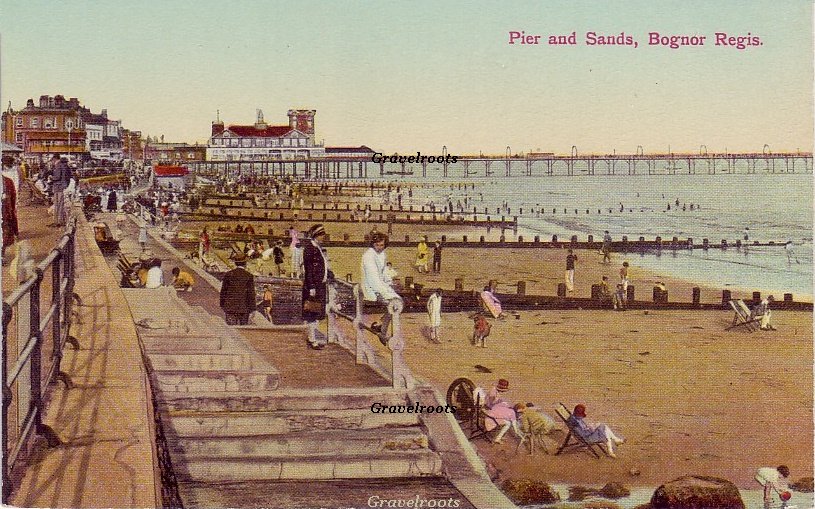 Old photo of Bognor Regis, Sussex - click to return