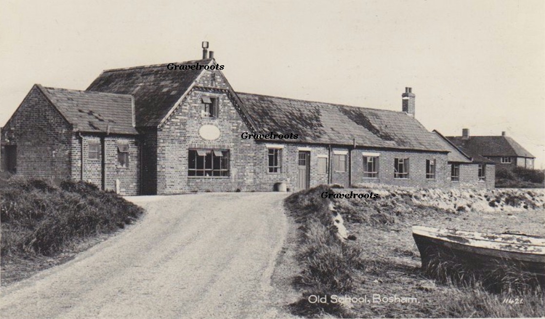 Old Bosham school - see below