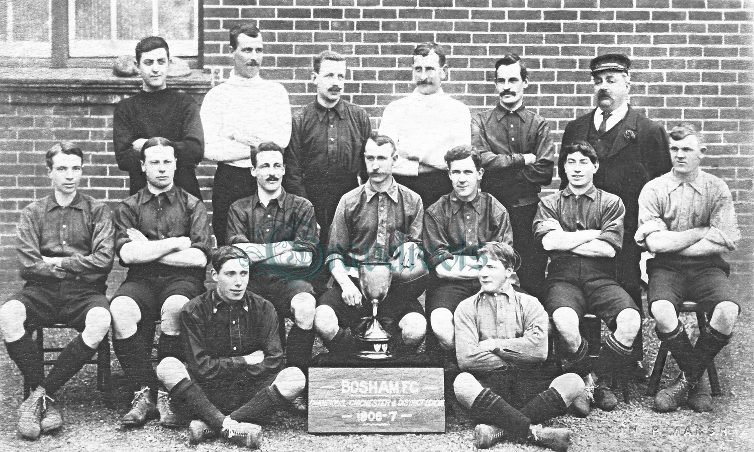  old photos of Football Team, Bosham, Sussex - click image to return