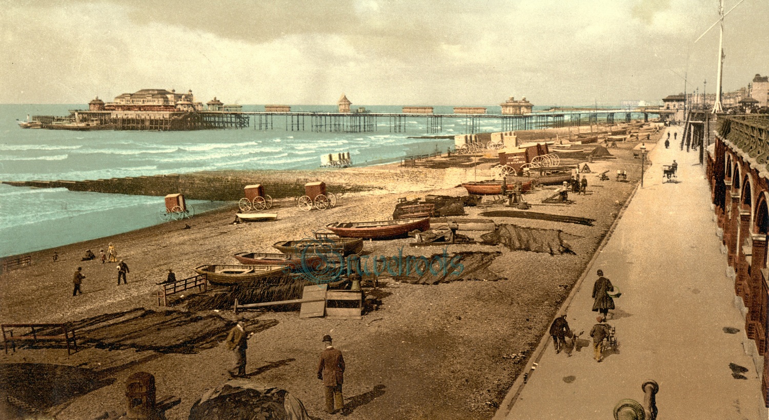 Old Brighton Fish Market photos -  - click image below to return
