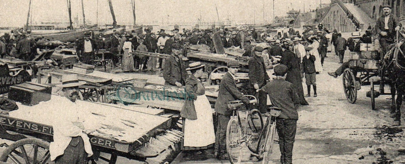 Old Brighton Fish Market photos -  - click image below to return