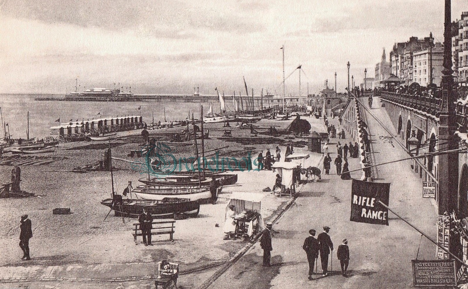 Old Brighton Fish Market photos - click image to return
