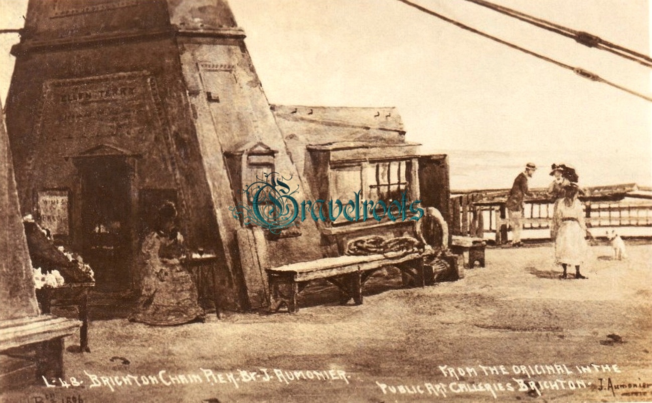 Old Chain Pier, Brighton -  - click image below to return