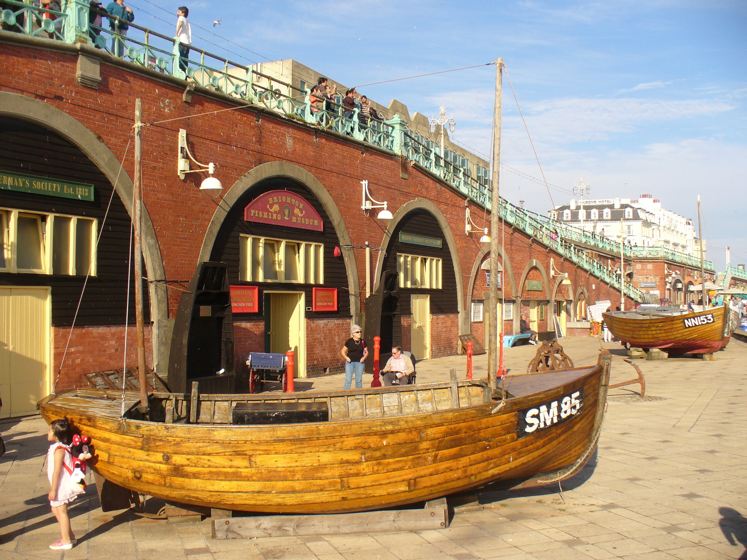 Old Brighton Fish Market photos - click image to return
