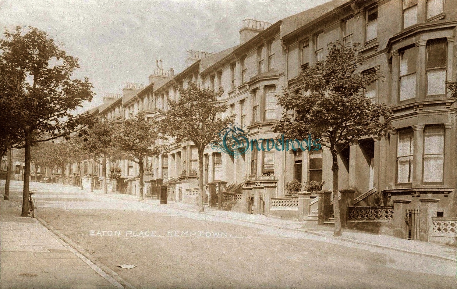 Old photo of Eaton Place, Kemptown, Brighton & Hove -  - click image below to return