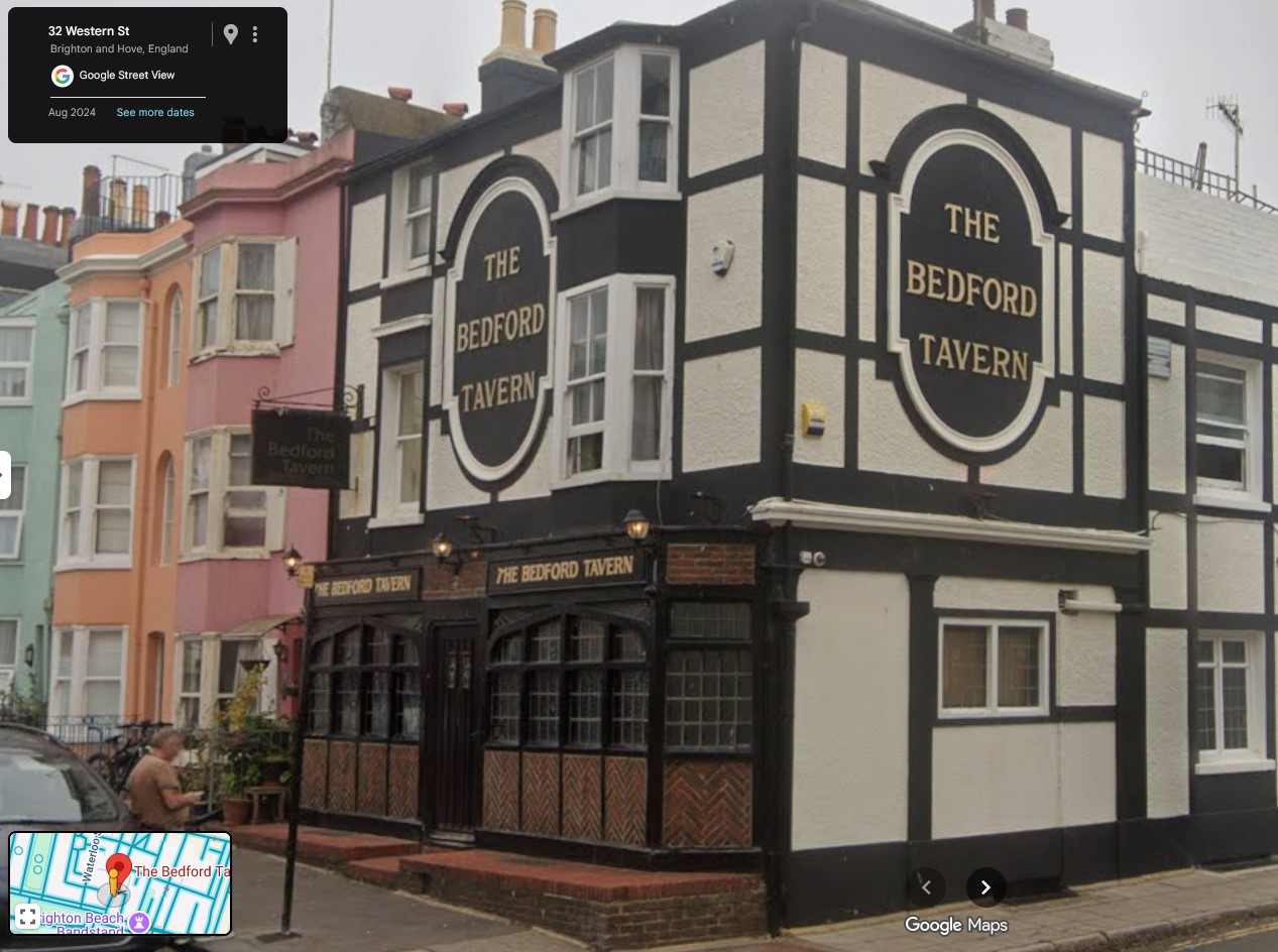 Bedford Tavern, Brighton & Hove - click image to return