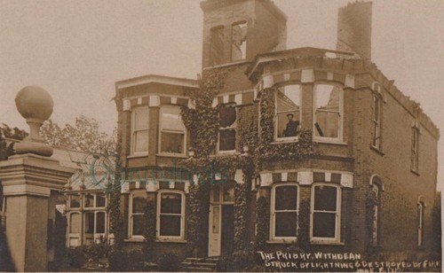 Withdean Priory  Fire