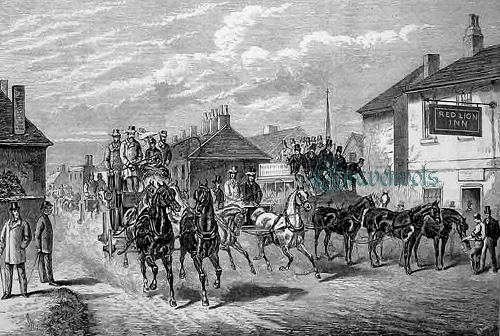  old photo of Chichester, Sussex - click image below to return