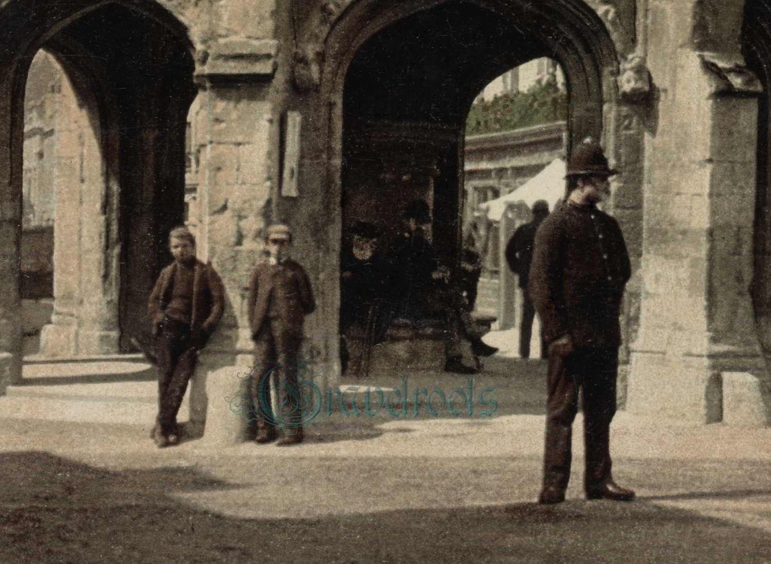 old photo of Market Cross, Chichester, Sussex - click image to return