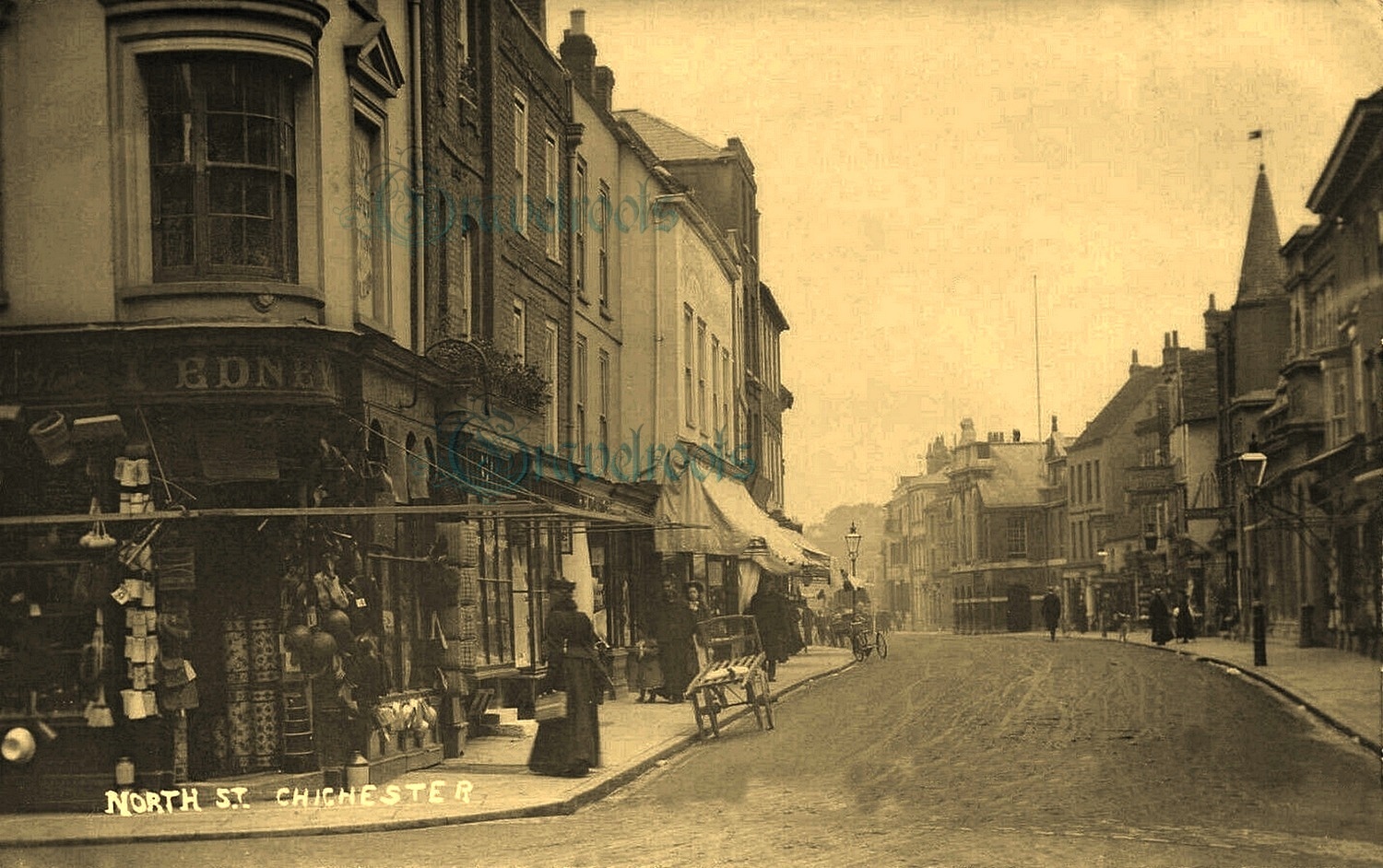  old photo of Chichester, Sussex - click image to return