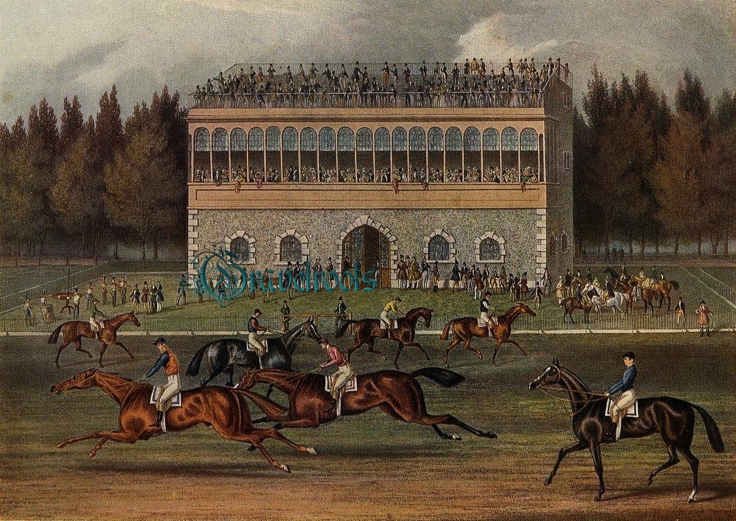  old image of Goodwood Racecourse Chichester, Sussex - click image to return