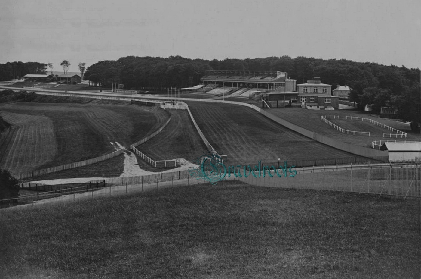  old photo of Goodwood Race Track, Chichester, Sussex - click image to return