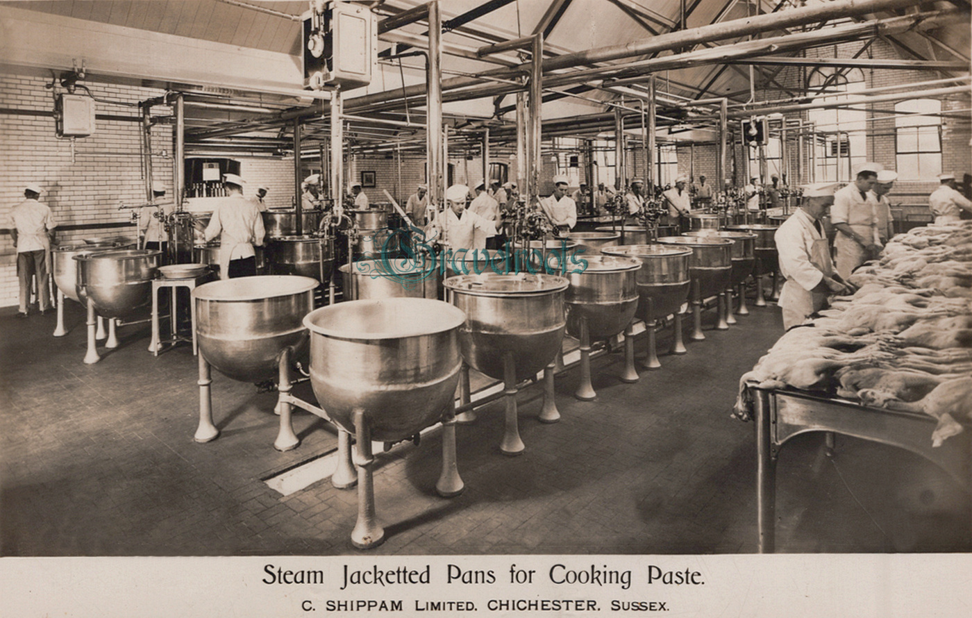 old photo of C.Shippam Limited, Chichester, Sussex - click image below to return
