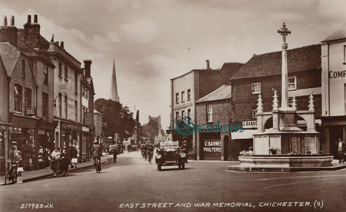 Old Chichester, East street -  - click image below to return