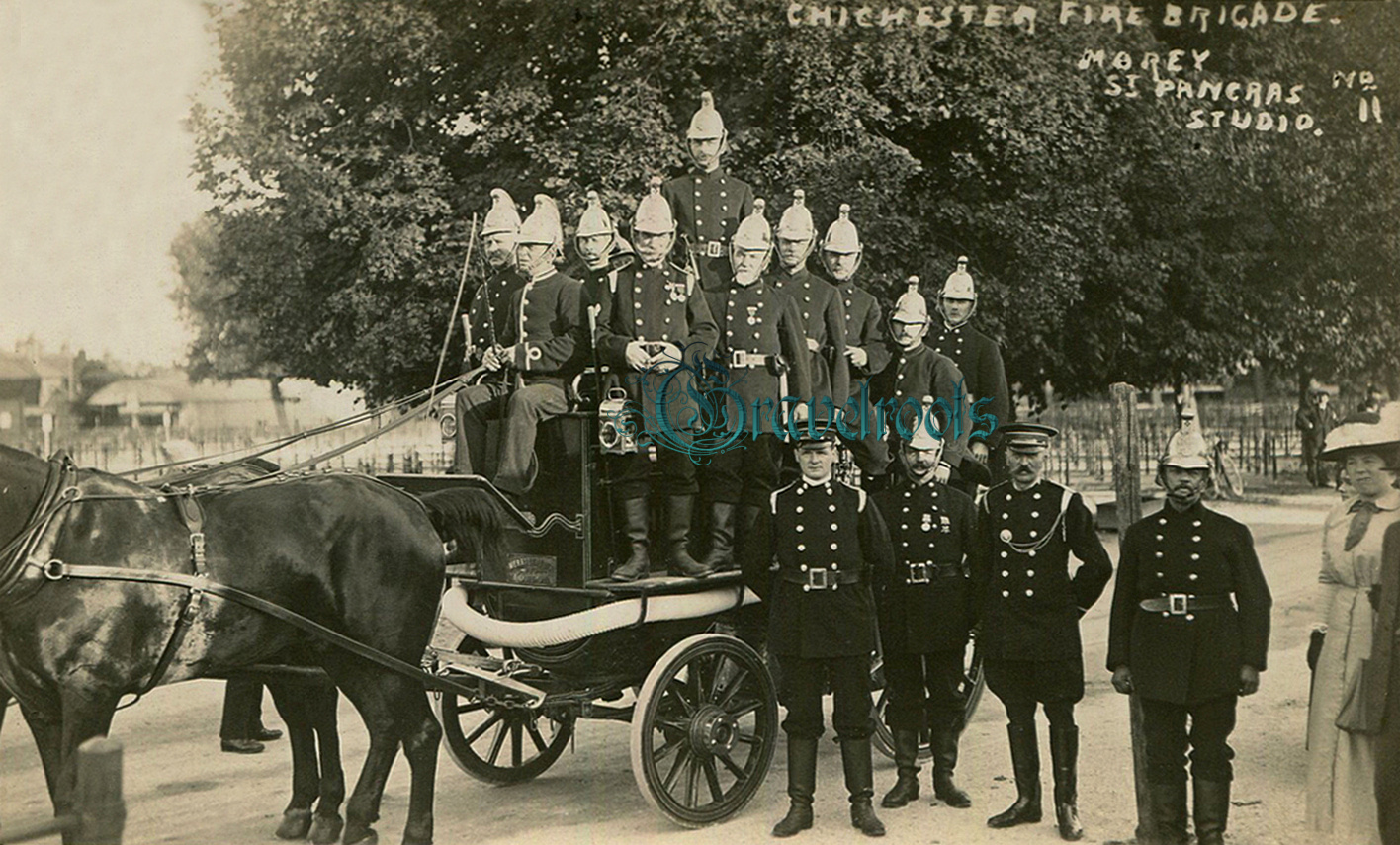 old photo of Chichester, Sussex - click image below to return