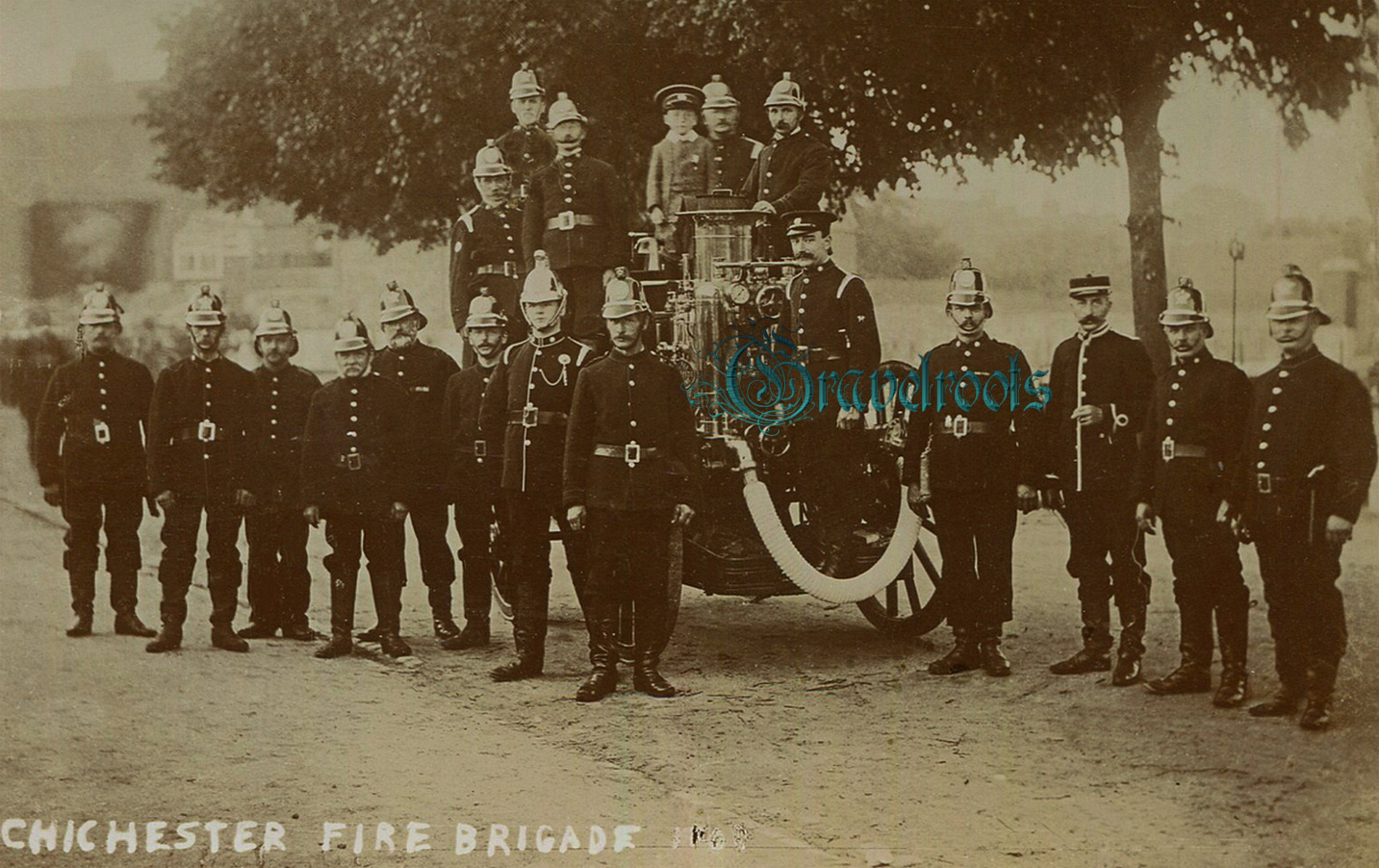  old photo of Chichester, Sussex - click image to return