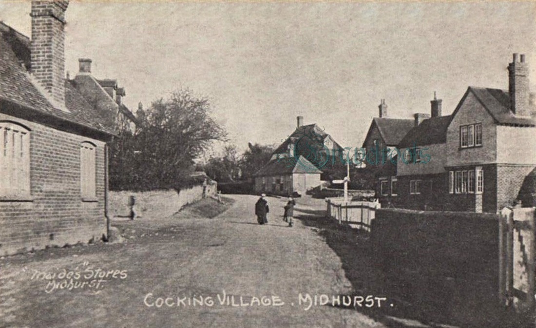 Old Cocking Village - click image below to return