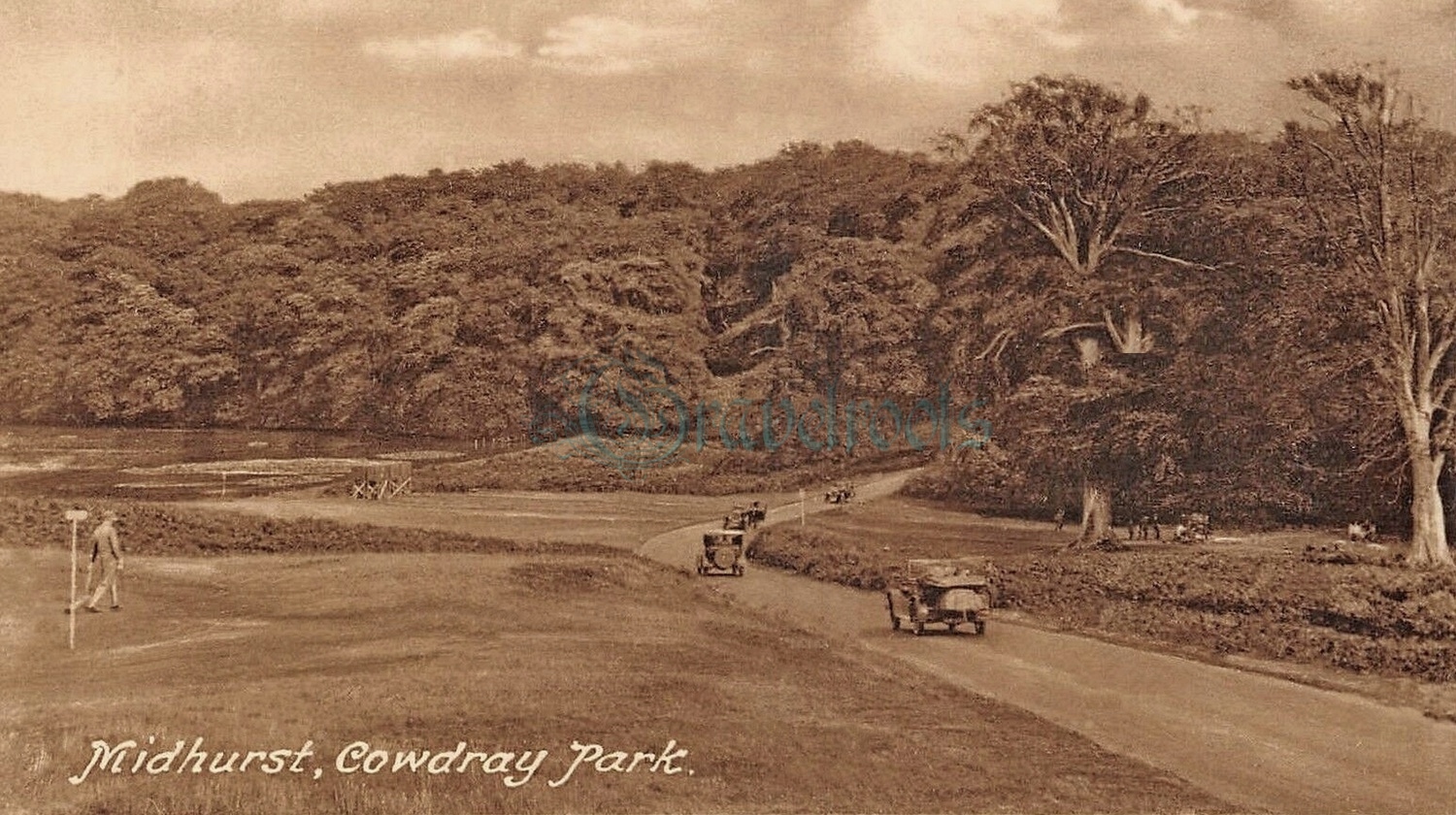  old photo of Easebourne, Sussex - click image below to return
