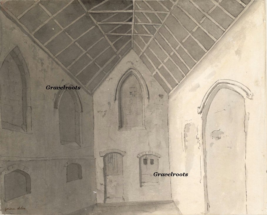 Easebourne priory 1780 - click to return