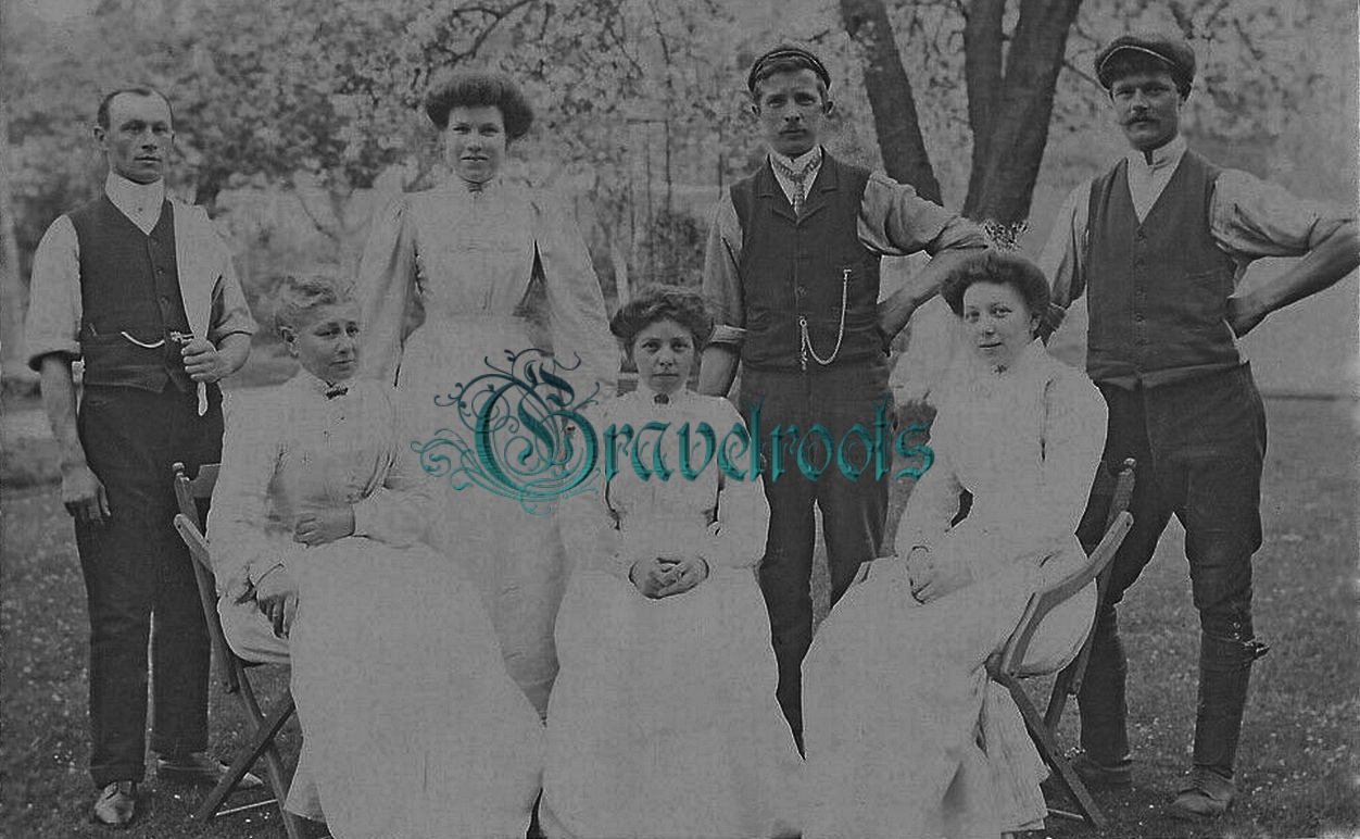  old photo of Easebourne, Sussex - click image below to return