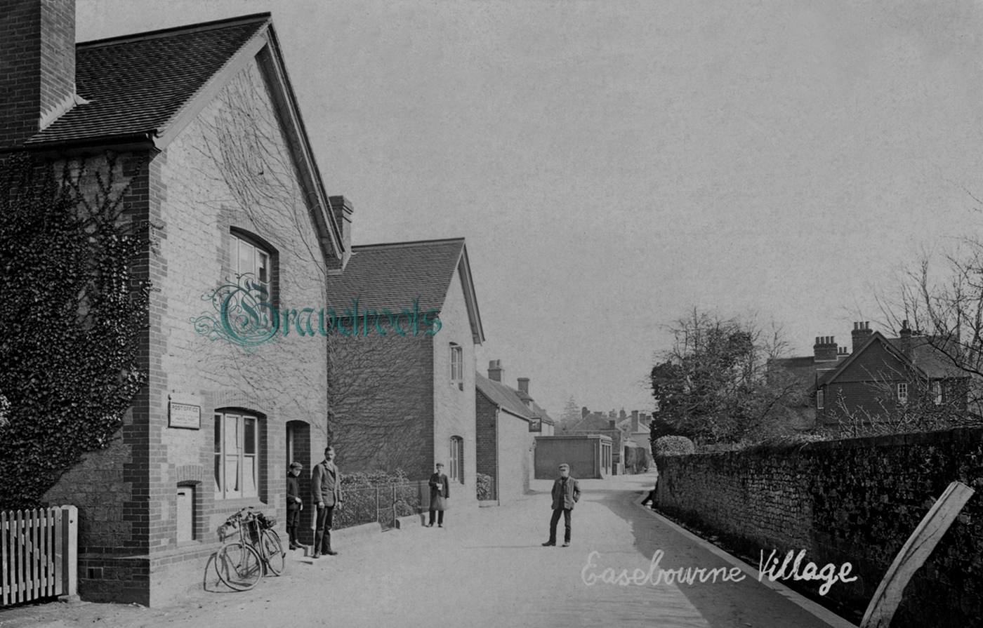  old photo of Easebourne, Sussex - click image below to return