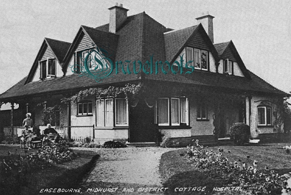 Old Midhurst & District Cottage Hospital, Egmont Road, Easebourne, Sussex, click image to return
