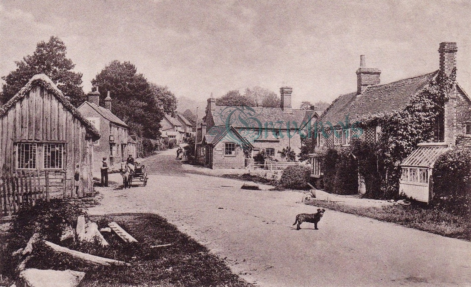 Fernhurst crossroads, Sussex - further image below
