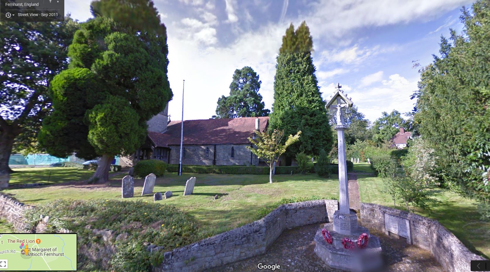 St Margarets, Church Lane, Fernhurst, Sussex - click image to return