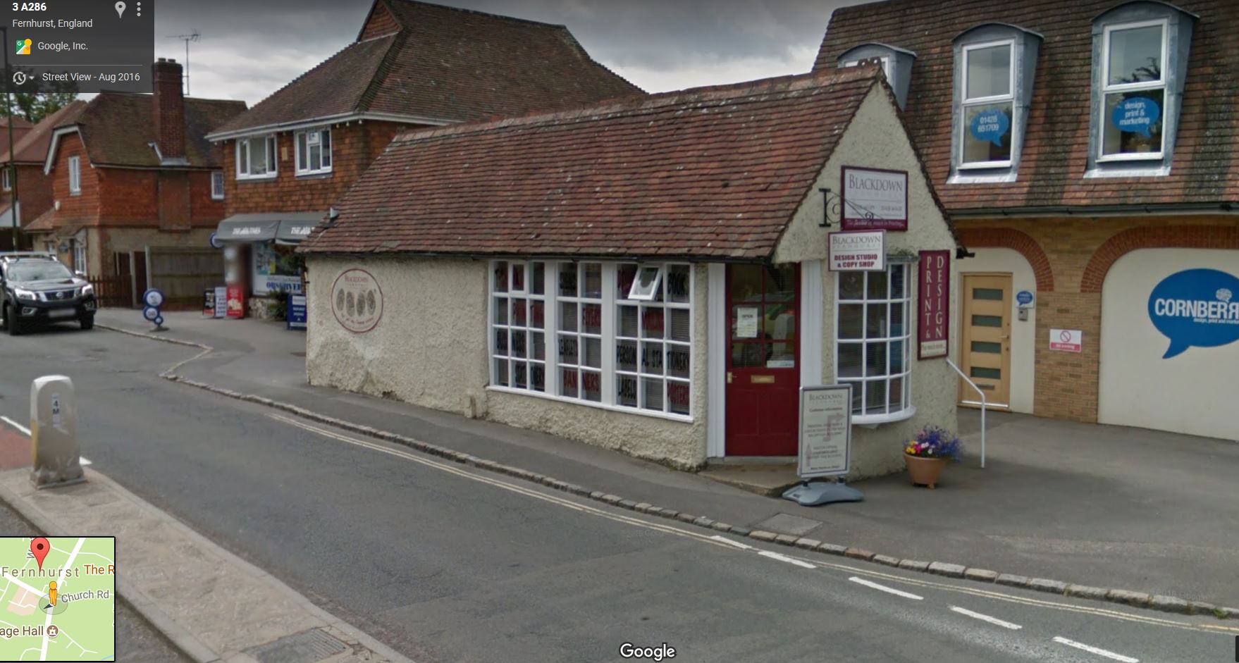 A272 Fernhurst, Sussex - click image to return
