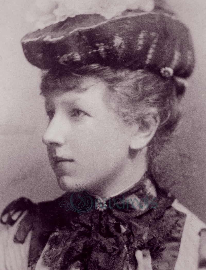  old photo of Sybil Maitland Salvin, Fernhurst, Sussex - click image to return