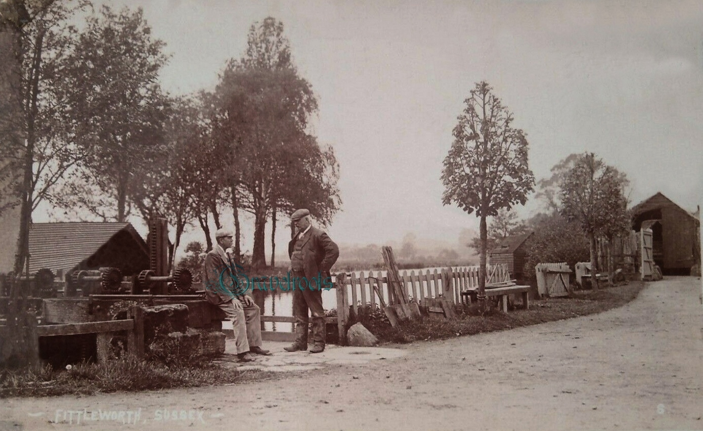 old photo of Fittleworth, Sussex - click image below to return