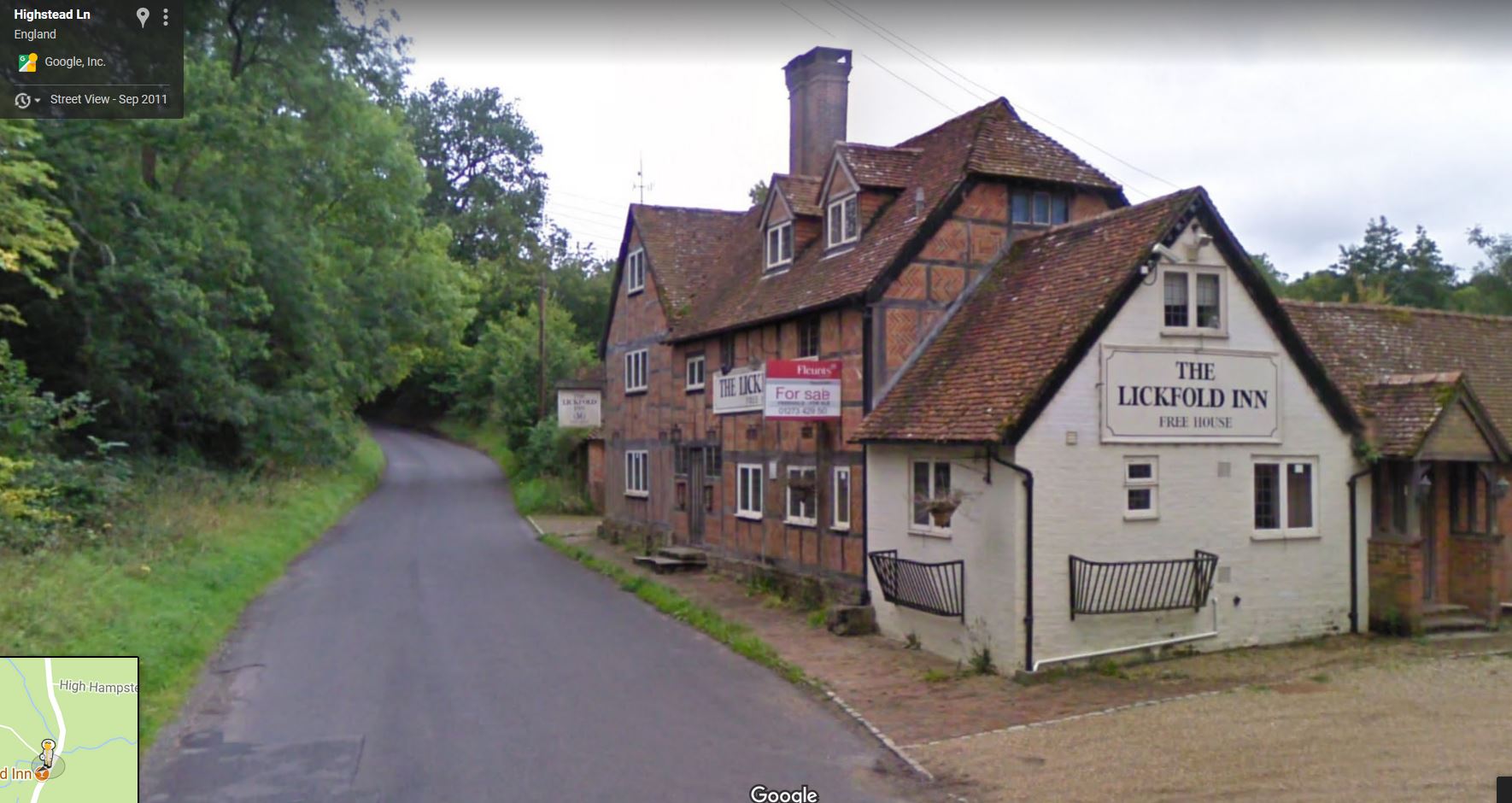 Lickfold Inn, Lickfold, Sussex - click image below to return