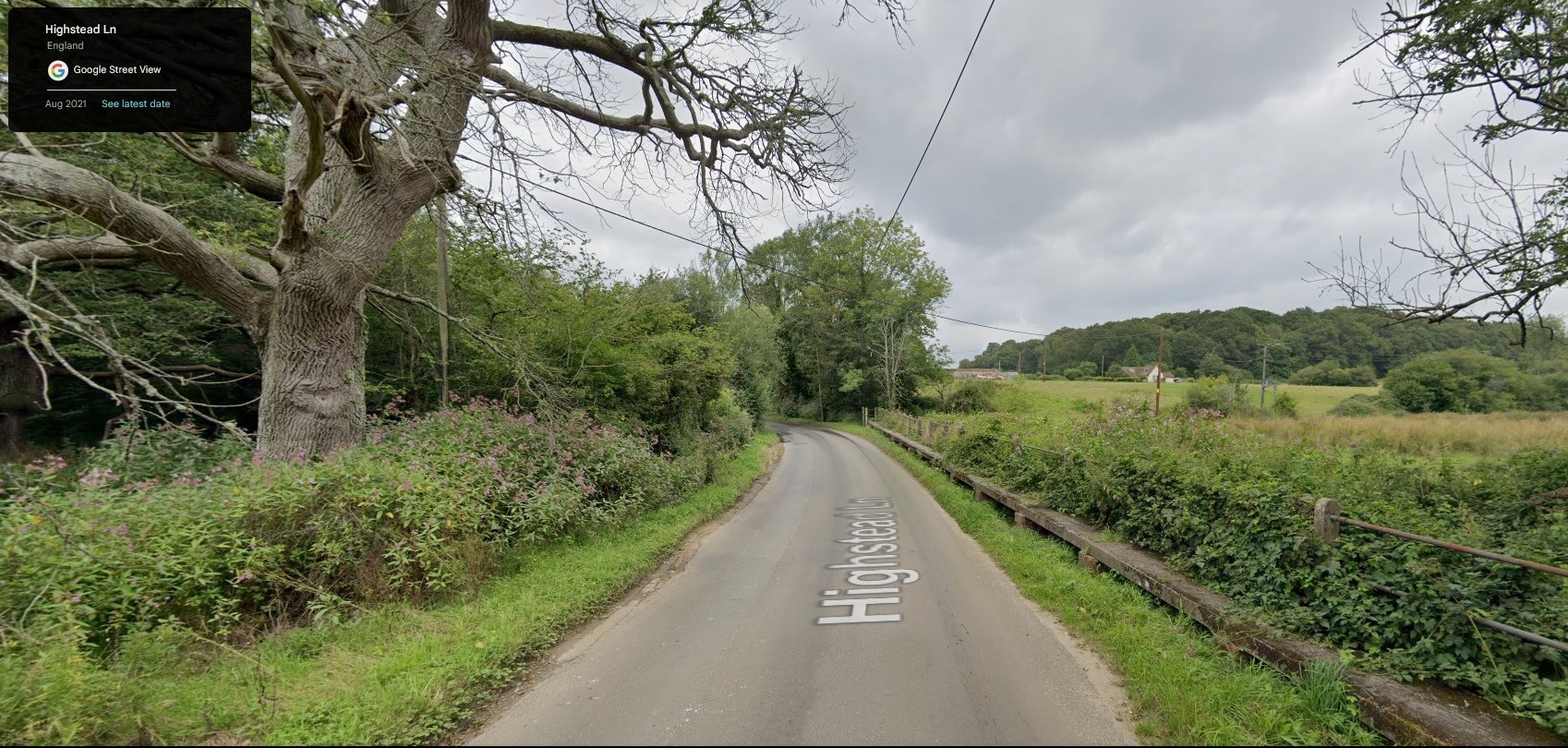 Highstead Lane, Lickfold, Sussex - click image to return