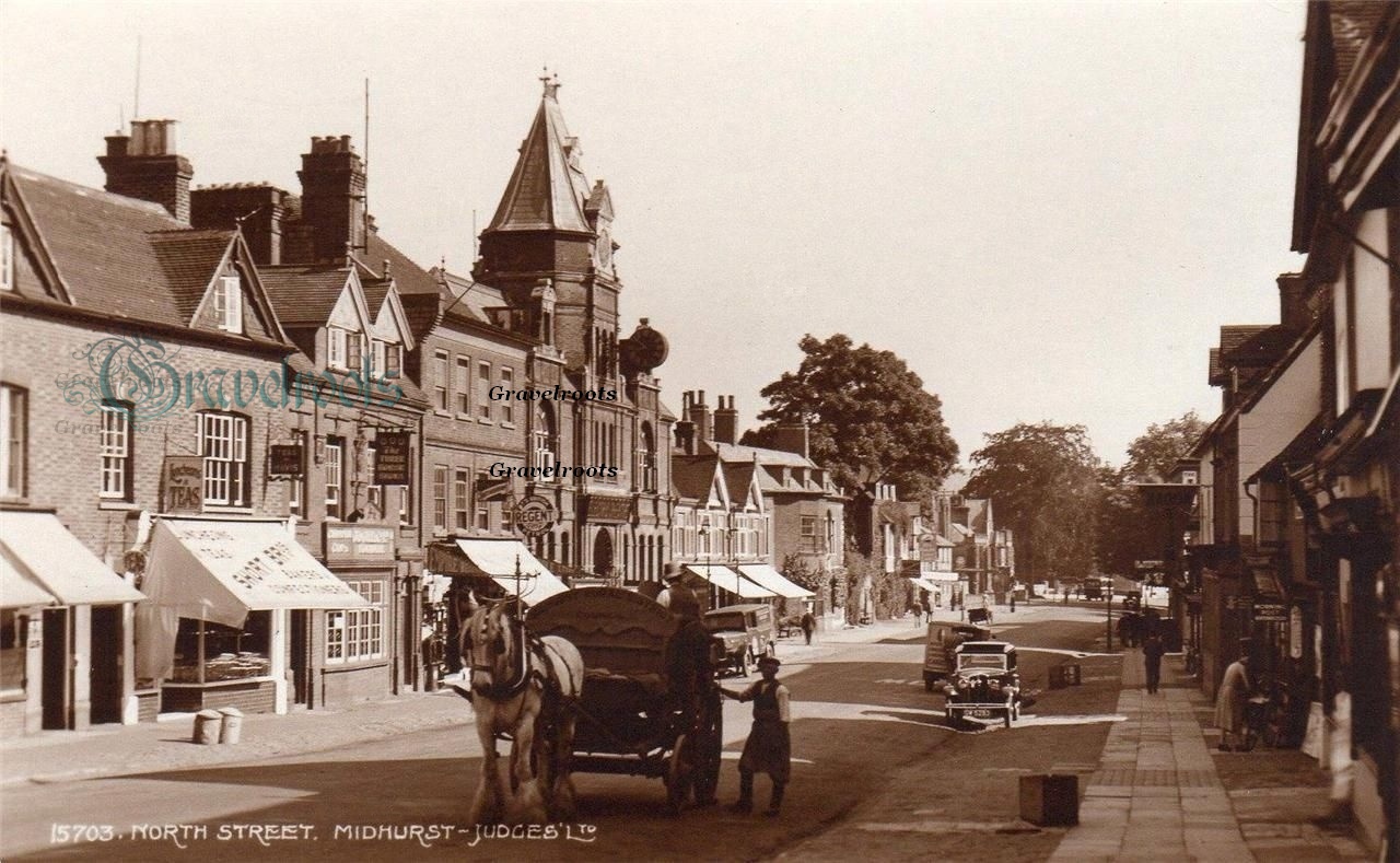 North Street, Midhurst, Sussex - click to return