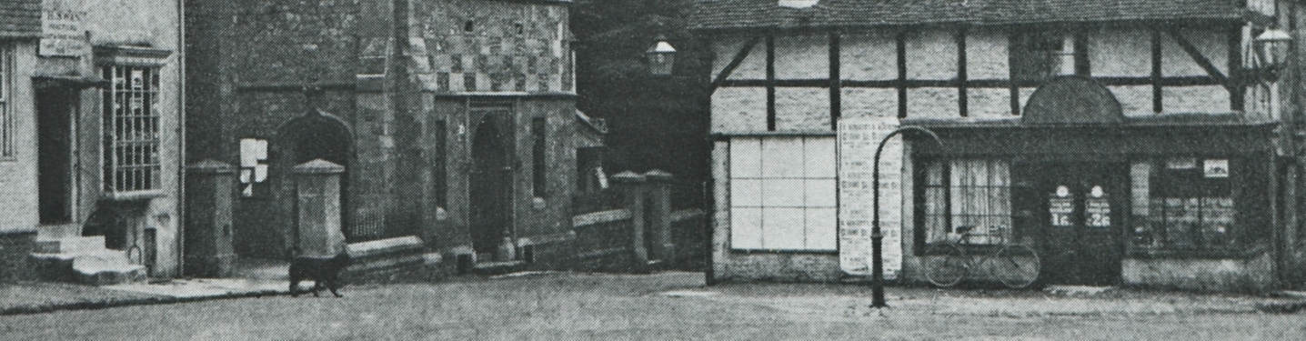  old photo of Church Hill, Midhurst, Sussex - click image below to return