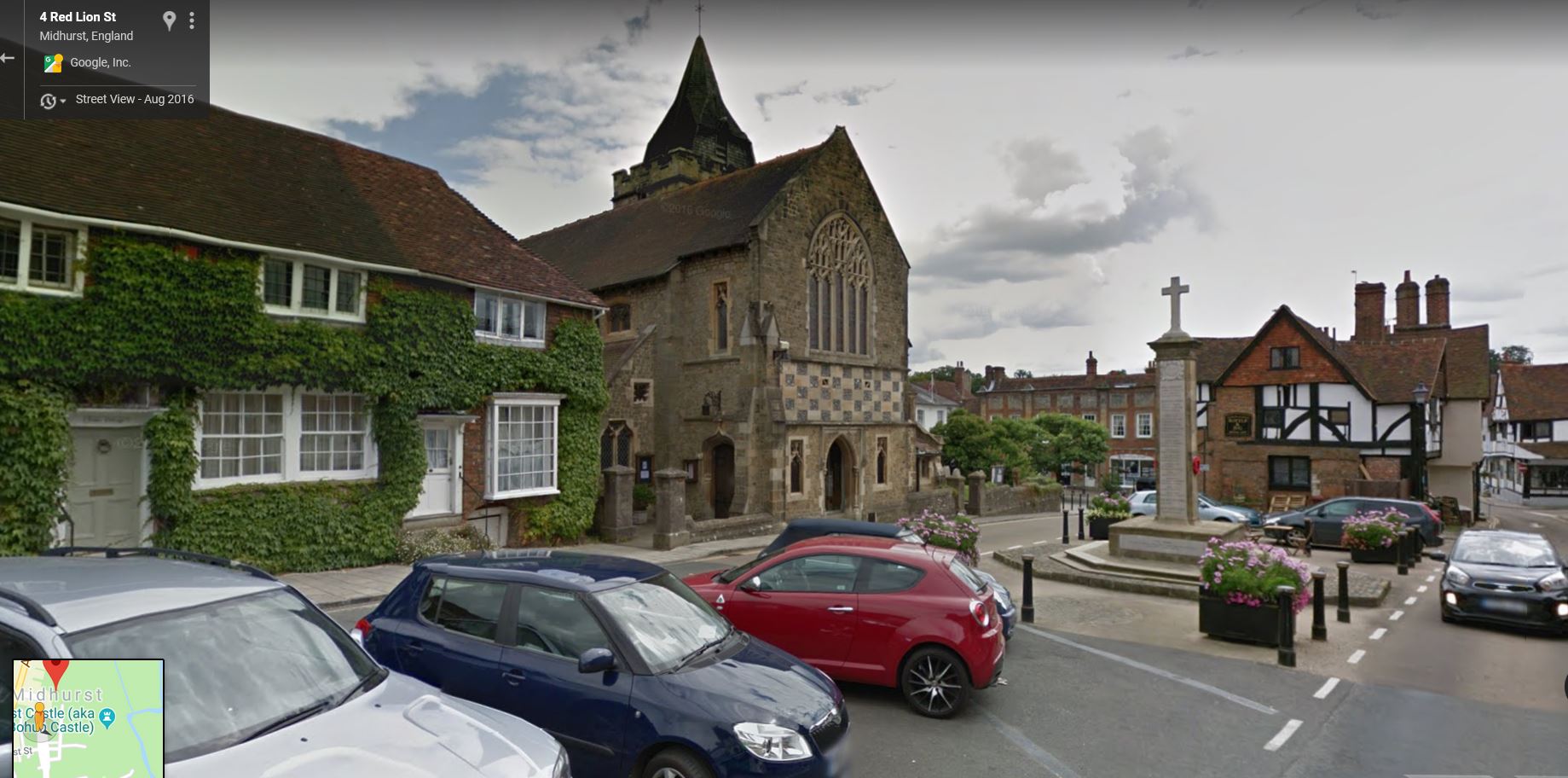 Church Hill, Midhurst, Sussex - click image to return