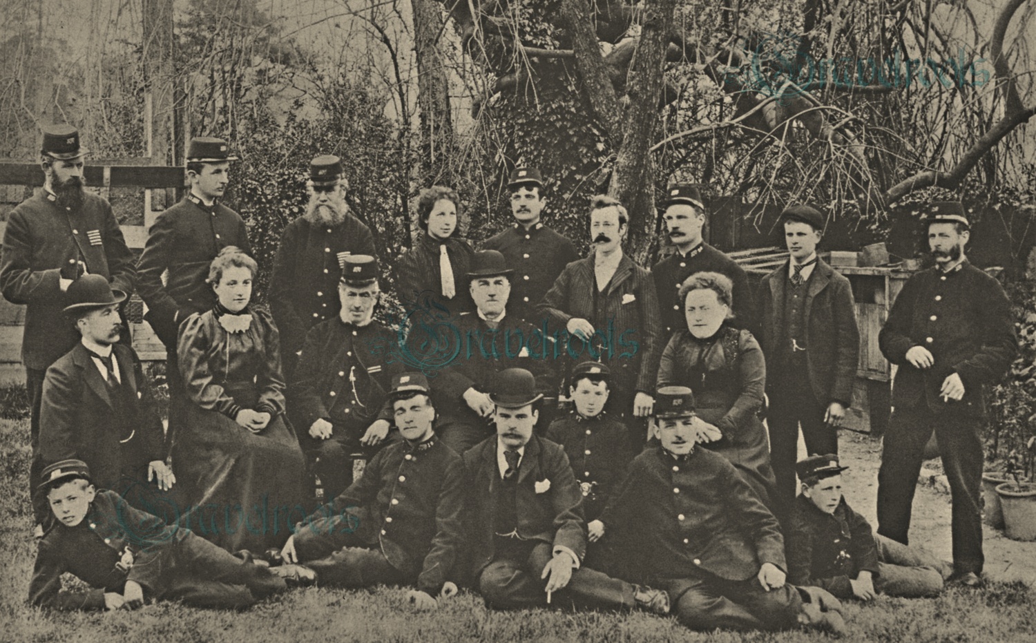 Midhurst Post Office Staff - click image to return to album