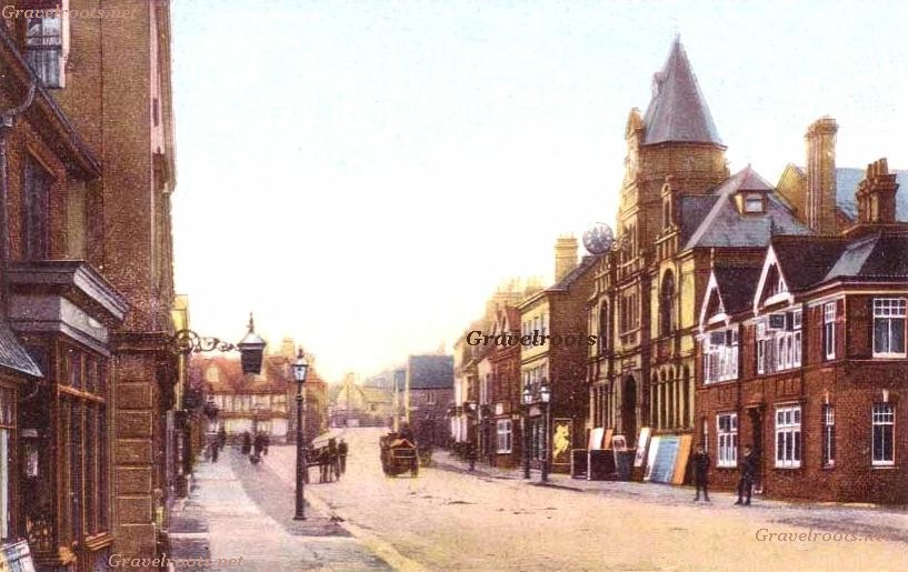 North Street, Midhurst, December 1905 - click to return